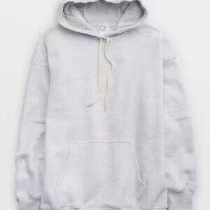 Aerie Cloud Fleece Oversized Hoodie in Grey